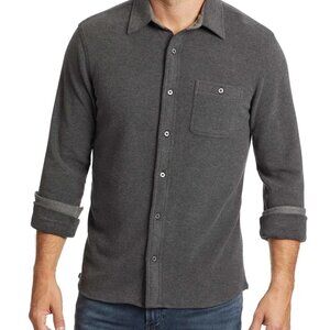 Flag & Anthem Charcoal Knit Performance Flannel Shirt